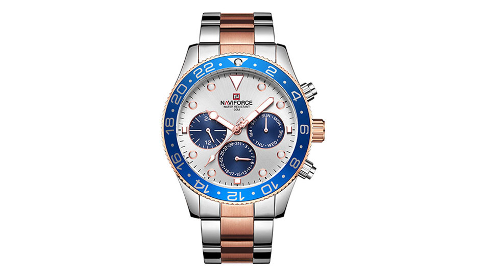 ساعت مردانه نیوی فورس مدل NF9147M / NO-ROZ