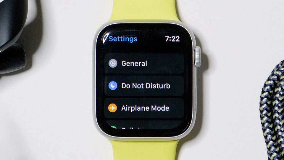 تنظیمات ساعت هوشمند اپل